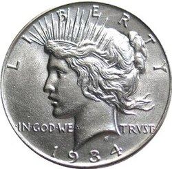 Peace dollar
